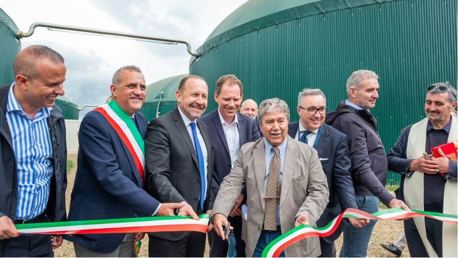 Inauguration de l'usine BelAgri